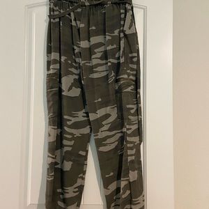 Camo joggers